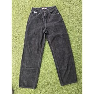 Empyre Tori 90s Sk8 Corduroy‎ Skate Women's Pants Loose Fit Black size 7